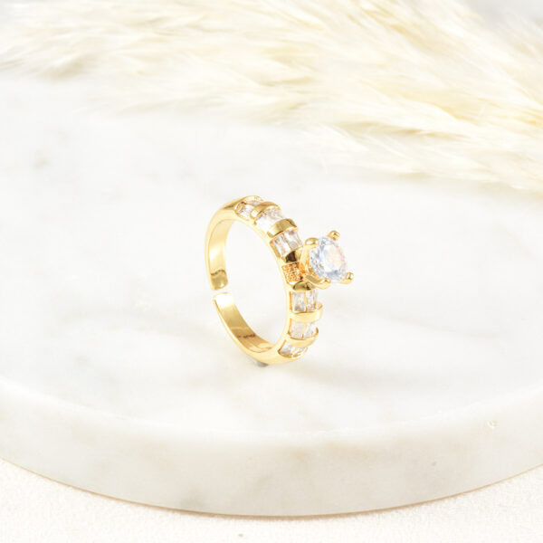 ANILLO . ARGOLLA 2.5M EN BAÑO DE ORO