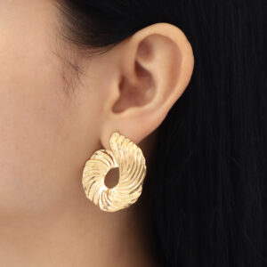 ARETE TOPO FIGURAS EN BAÑO DE ORO