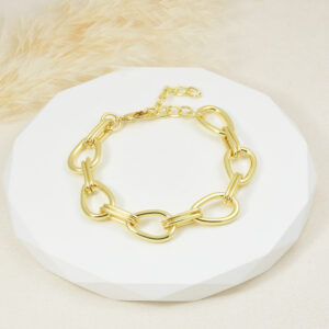 PULSERA . MISERICORDIA EN BAÑO DE ORO
