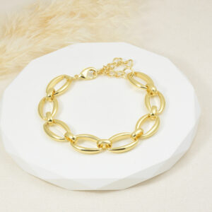 PULSERA . MISERICORDIA EN BAÑO DE ORO