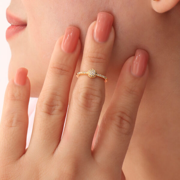 ANILLO . ARGOLLA 2.5M EN BAÑO DE ORO
