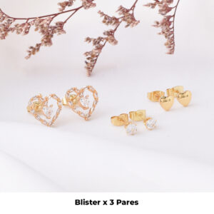 TOPO C/ PIEDRAS EN BAÑO DE ORO
