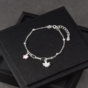PULSERA . C/ CIRCONES EN PLATA LEY 925