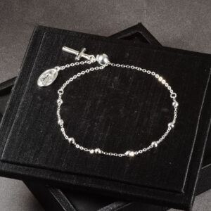 PULSERA . C/ CIRCONES EN PLATA LEY 925