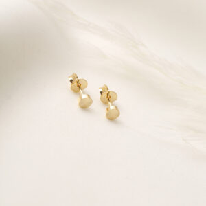 TOPO C/ PIEDRA EN ORO LAMINADO