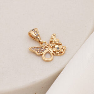 DIJE . JASPED EN ORO LAMINADO