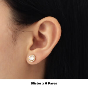 TOPO C/ PIEDRAS EN BAÑO DE ORO