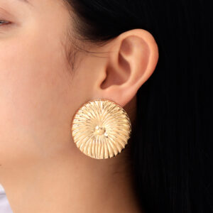 ARETE TOPO FIGURAS EN BAÑO DE ORO