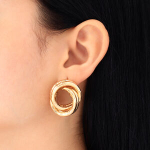 ARETE TOPO FIGURAS EN BAÑO DE ORO