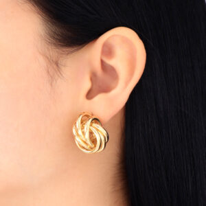 ARETE TOPO FIGURAS EN BAÑO DE ORO