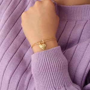 PULSERA . FIGURAS EN BAÑO DE ORO